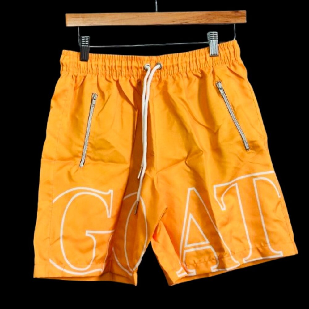 💛 Boutique Exclusive | NWT | Limited Run G.O.A.T. Windbreaker Shorts - Yellow
